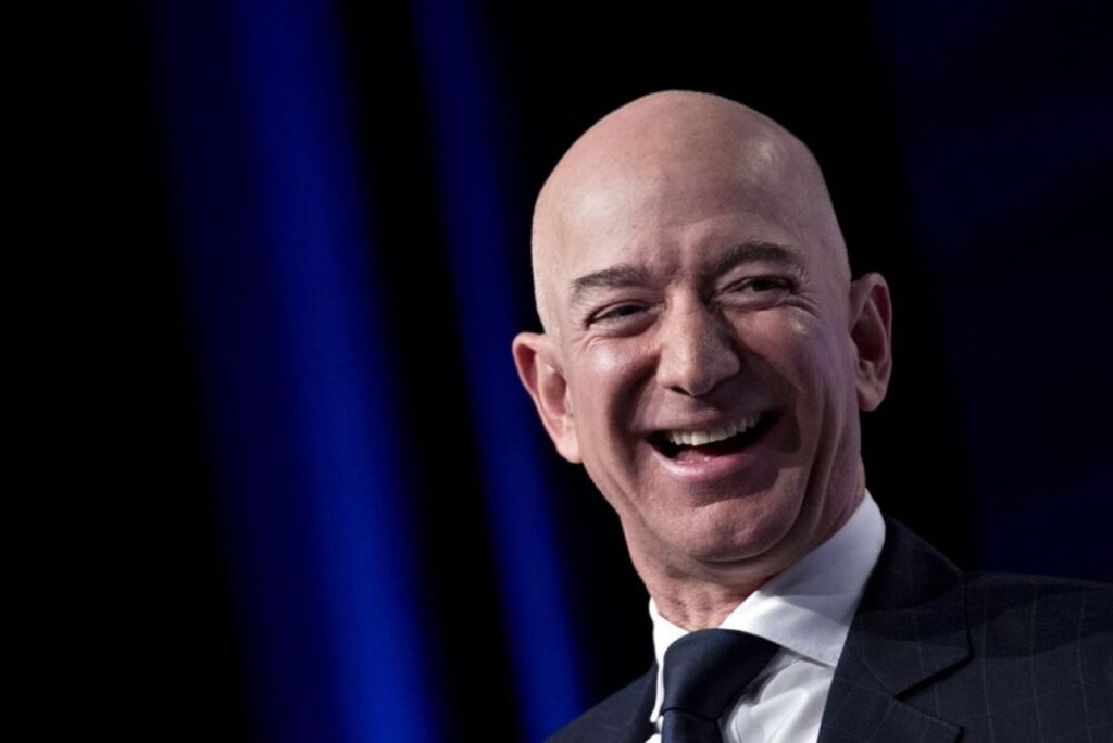 How much does Jeff Bezos make a year?