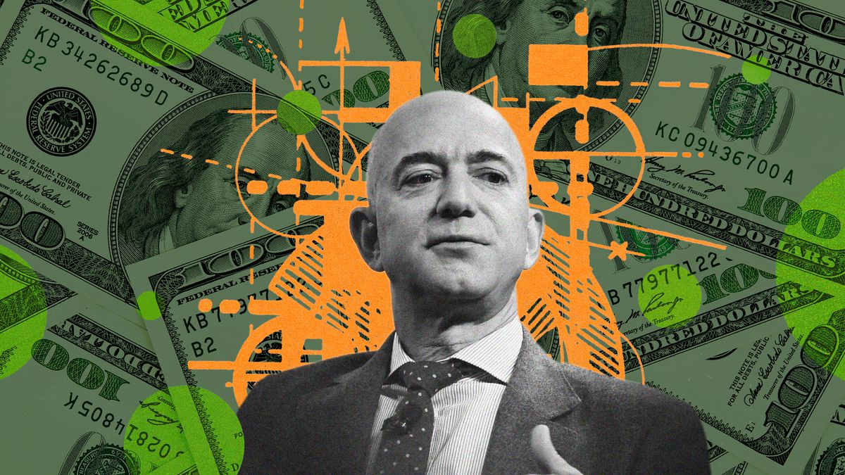 How much does Jeff Bezos make a year