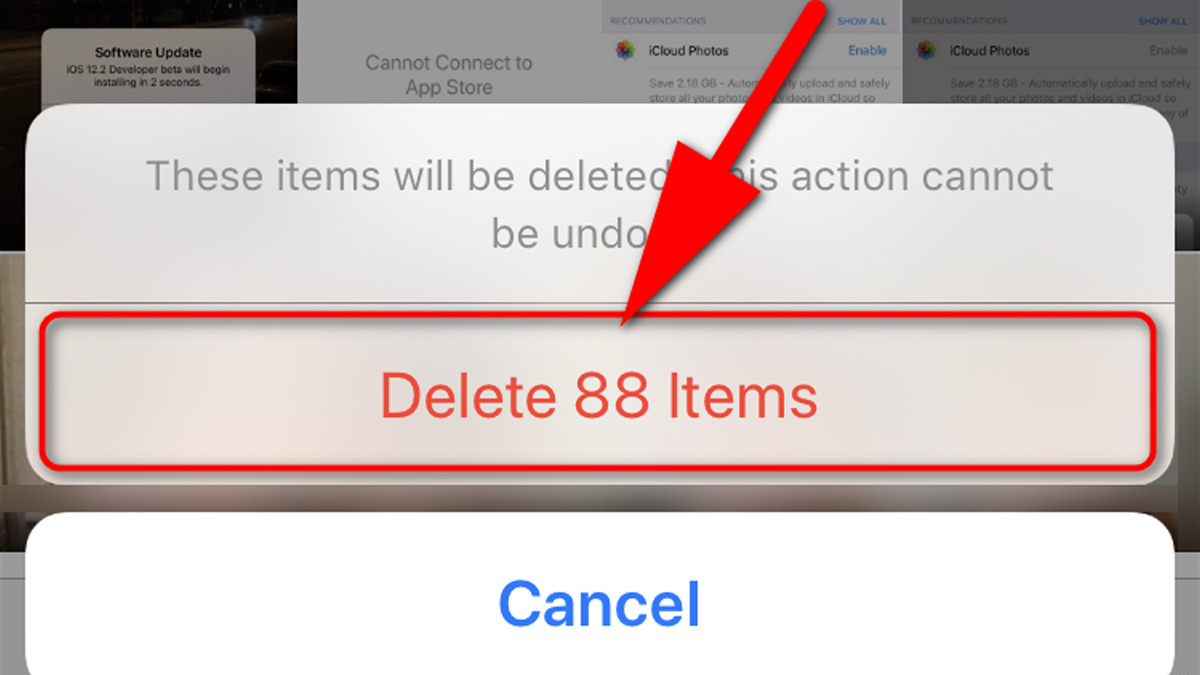 how to delete photos on your iPhone